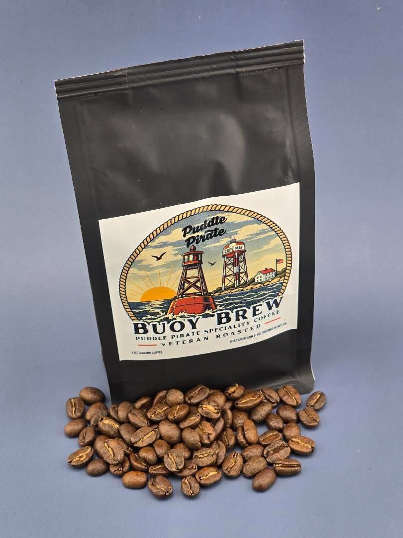 Buoy Brew Puddle Pirate Coffee-4 oz Ground