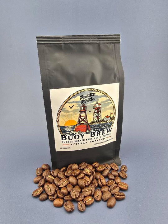Buoy Brew Puddle Pirate Coffee-4 oz Ground