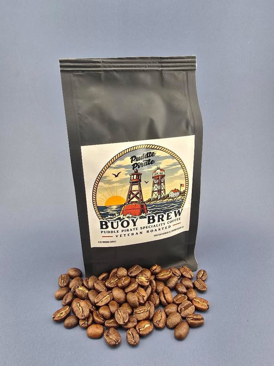 Buoy Brew Puddle Pirate Coffee-4 oz Ground