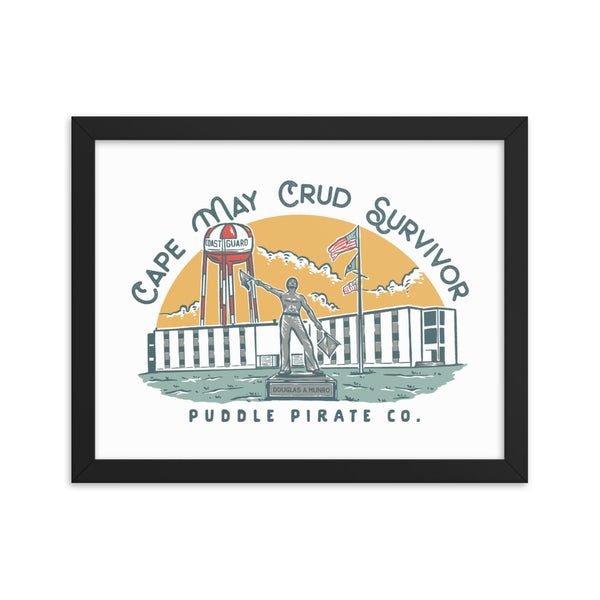 Cape May Crud Framed poster