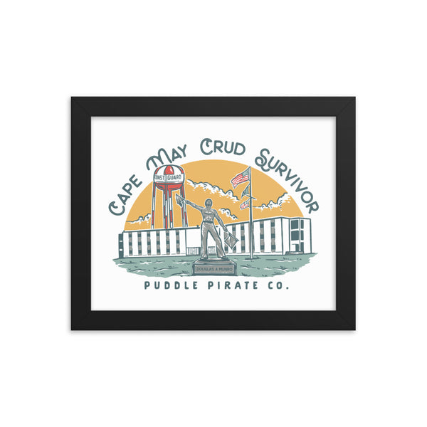 Cape May Crud Framed poster