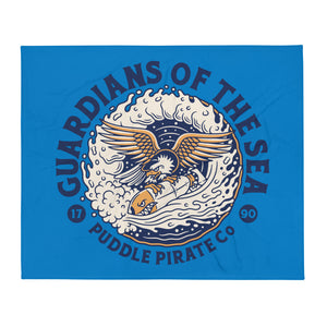 Guardians of the Sea Throw Blanket