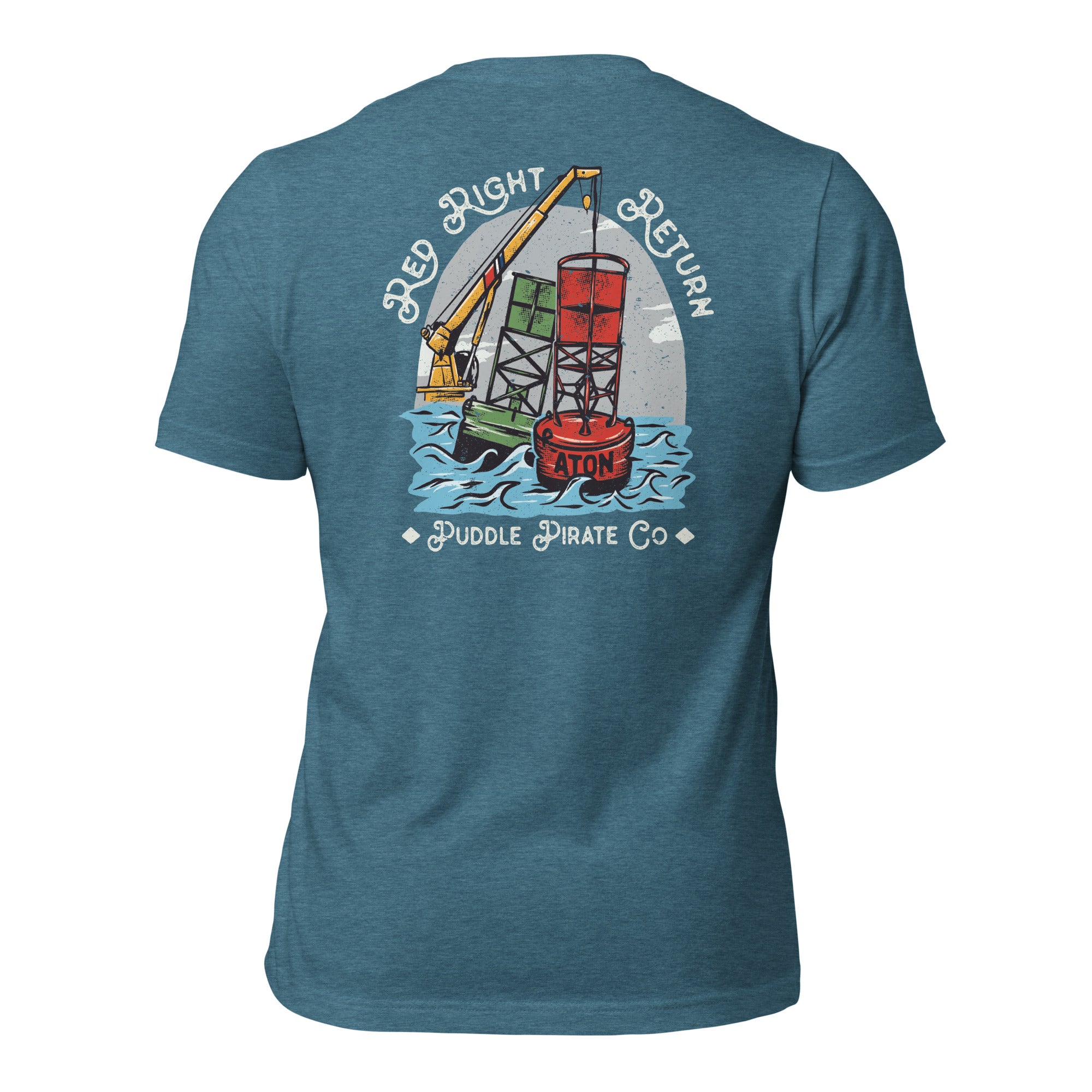 Red, Right, Return Soft Tee – Puddle Pirate Co.