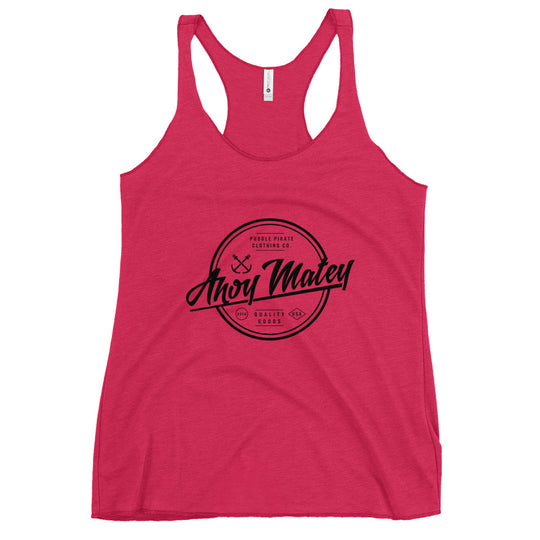 Ahoy Matey Women's Racerback Tank