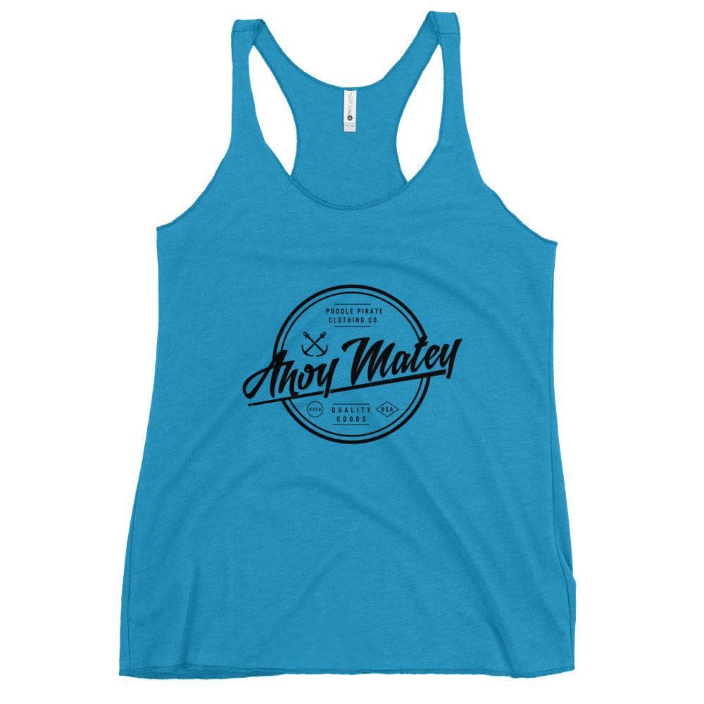 Ahoy Matey Women's Racerback Tank