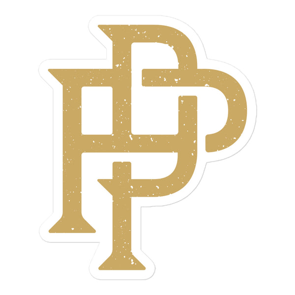 PP Monogram Sticker